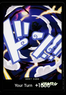 DON!! Card (GEAR5 Luffy) Premium Booster -The Best- Vol. 2 One Piece NM - Image 1