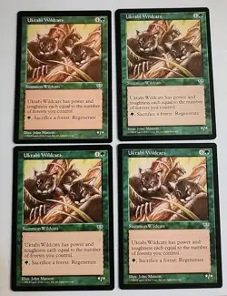 4 Uktabi Wildcats Mirage Regular NM Near Mint MTG - Image 1