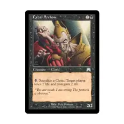 WOTC MtG Onslaught Cabal Archon (U) (Foil) NM - Image 1