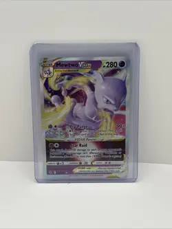 Mewtwo VSTAR 031/078 Ultra Rare Pokemon Go Sword & Shield Pokemon - Image 1
