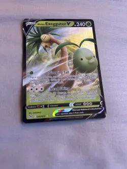 Pokemon TCG Pokemon Go Alolan Exeggutor V 005/078 VLP - Image 1