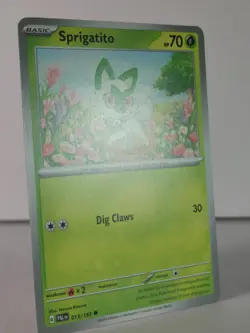 Sprigatito - Paldea Evolved - 013/193 - singles - Pokemon TCG - Common - Image 3