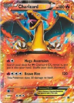 Lightly Played Charizard-EX - XY17 - Charizard-EX Box Promo Pokemon XY Promos - Image 1