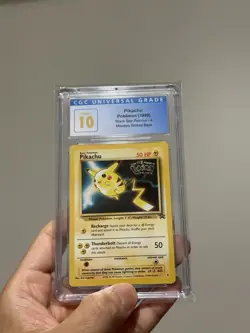 Pikachu (Pokemon First Movie Promo) 04/53 Wotc Promo Cgc Pristine 10 - Image 1