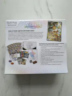NEW Sealed Pokemon TCG Prismatic Evolutions Pokemon Center ETB Eevee Promo - Image 2