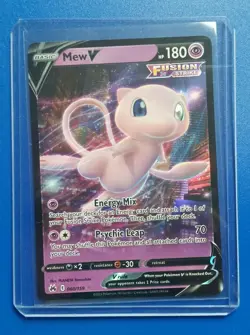 Pokemon TCG Crown Zenith: Mew V (060/159) - Ultra Rare - Near Mint - Image 1