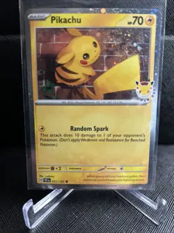 PIKACHU (POKEMON DAY 2026) 051/162 - Cosmo Holo Pokemon Misc Promo NM - - Image 4