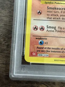 NEW CERT 🔥 Magmar 006/034 CLC PSA 10 🔥 Pokemon TCG Classic Collection Holo - Image 3