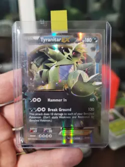 Pokemon Tyranitar EX 42/98 XY - Ancient Origins Holo - Image 1