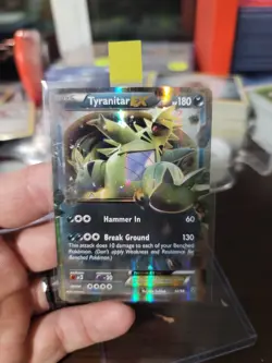 Pokemon Tyranitar EX 42/98 XY - Ancient Origins Holo - Image 3