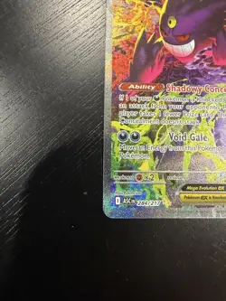 Pokemon Mega Gengar EX 284/217 SIR Special Illustration Rare Ascended Heroes - Image 5