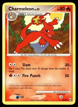 Charmeleon 35/99 Uncommon Arceus Pokemon Lightly Played - Image 1