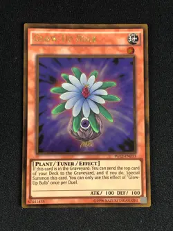 YUGIOH GLOW-UP BULB PGL2-EN033 GOLD - Image 1