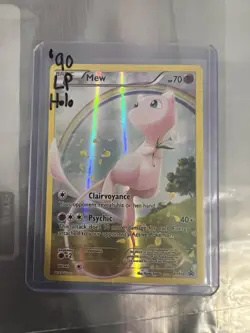 Pokemon Mew TCG XY110 Holo Black Star Promo Full Art 2016 - Image 1