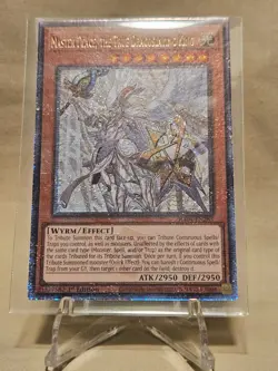 YU-GI-OH!-PRISMATIC STARLIGHT RARE-1ST EDITION-MASTER PEACE-RA04 EN283 - Image 2