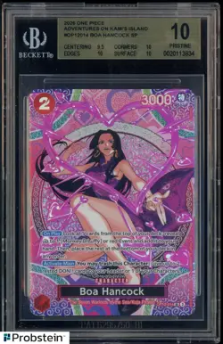2026 One Piece Adventures on Kami's Island OP12014 Boa Hancock SP BGS 10 - Image 1