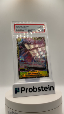 2026 One Piece Regional Offline Event OP14-112 Boa Hancock Top 64 Prize PSA 10 - Image 2