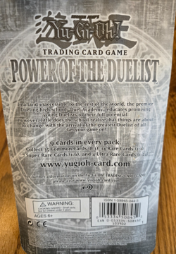 YuGiOh! TCG Power Of the Duelist Blister Booster Pack Factory Sealed - Image 2