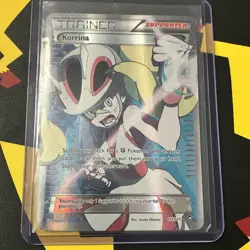 Korrina 111/111 Pokemon Furious Fists XY Full Art Ultra Rare Card - Image 1