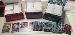 Gundam Card Game GD02,GD03,GD04 Bulk C/U/R Lot - 40+ Rares, 1200+ Total Cards - Image 1