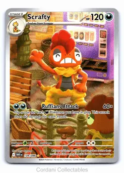 Scrafty 139/086 - White Flare - Pokemon Card - Near Mint - Image 1
