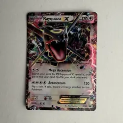 Rayquaza EX Promo Holo Pokemon TCG XY69 Basic Card 170 HP English - Image 1
