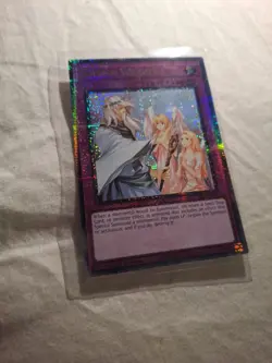 Yugioh! Solemn Warning RA02-EN078 Quarter Century Rare 1st Edition N.M - Image 3