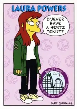 Laura Powers S6 | The Simpsons 1993 Skybox Series 2 | Trading Card - Image 1