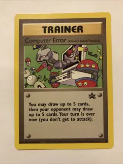 Computer Error #16 Black Star Promo Rare Vintage Pokemon Card - Image 1
