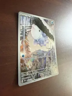 Snom 168/162 - Pokemon Temporal Forces Illustration Rare Card - LP - Image 2