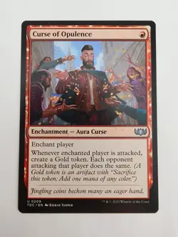Curse of Opulence Commander: Tarkir: Dragonstorm • Regular MTG - Image 1