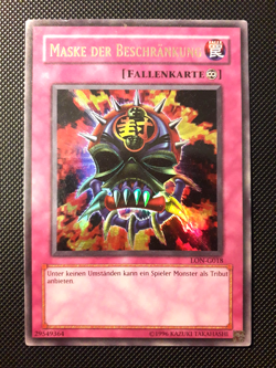 Yu-Gi-Oh! Maske der Beschrankung, LON-G018, Ultra Rare, 2. Auflage, Deutsch, LP - Image 1