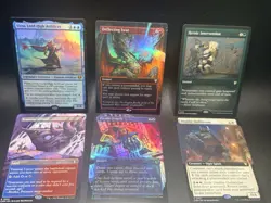 Deflecting Swat (Borderless) Commander Masters Foil Commander Rare Foils L O T - Image 1