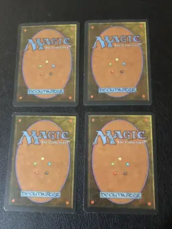 Blue Elemental Blast X4 4th Edition Ex+ Condition See Front/back Pics MTG - Image 2