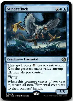 MTG Sunderflock Lorwyn Eclipsed ECL #74 rare NM **LOOK**! - Image 1