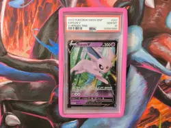 Pokemon 2022 Espeon V SWSH#201 Black Star Promo PSA10 W/Slab Guard - Image 1