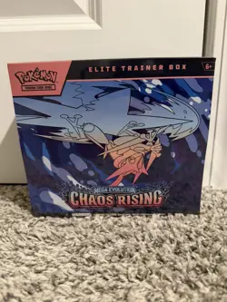 Pokemon Chaos Rising Elite Trainer Box Factory Sealed ETB - Image 1