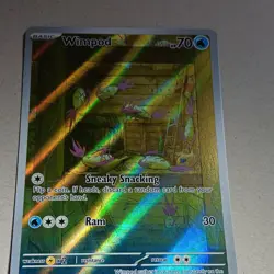 Pokemon TCG Wimpod 16/147 SM Burning Shadows Reverse Holo Common 70 HP 2017 - Image 1