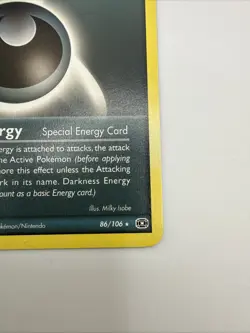 Darkness Energy 86/106 EX Emerald Regular Rare Pokemon Card - Image 5