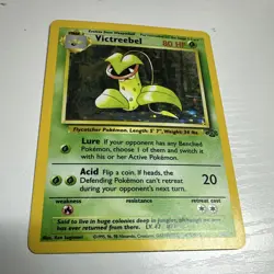 Nintendo Pokemon TCG Victreebel Jungle 14/64 Holo Rare Unlimited 80 HP EN - Image 1