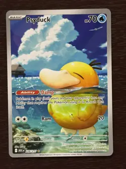 Pokemon TCG Psyduck Ascended Heroes 226/217 Illustration Rare Holo EN - Image 1