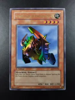 YUGIOH 2004 | GEAR GOLEM THE MOVING FORTRESS | AST-DE018 | 1ST EX (LP) | GERMAN - Image 1