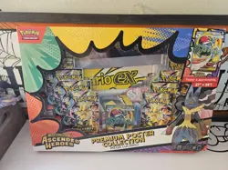 Pokemon Mega Evolution Ascended Heroes Premium Poster Collection Box Lucario - Image 1