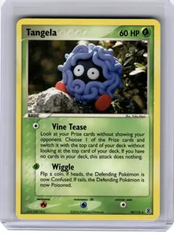 2004 Pokemon—Tangela #30 FireRed & LeafGreen—Rare [Damaged] - Image 1