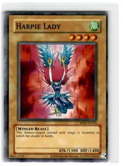 Yu-Gi-Oh! Harpie Lady Common RP01-EN025 Moderately Played Unlimited - Image 1
