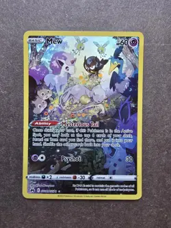 Pokemon TCG Crown Zenith Mew Card GG10/GG70 - Image 1