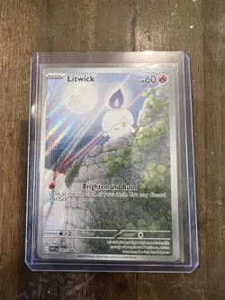 Litwick 101/086 (NM) - SV White Flare - Illustration Rare Pokemon TCG NM - Image 1
