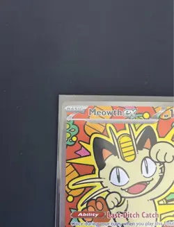 2026 Mega Evolution Perfect Order Meowth ex Secret Rare #121/088 - Image 4