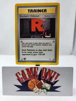 Pokemon Rocket's Hideout 63/64 Neo Revelation 1st Edition LP - Image 1