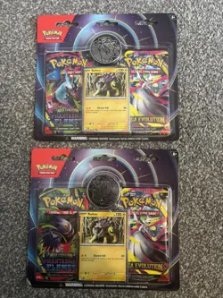 Pokemon Mega Evolution & Phantasmal Flames 2 Pack Blister Sealed Raikou x2 - Image 1